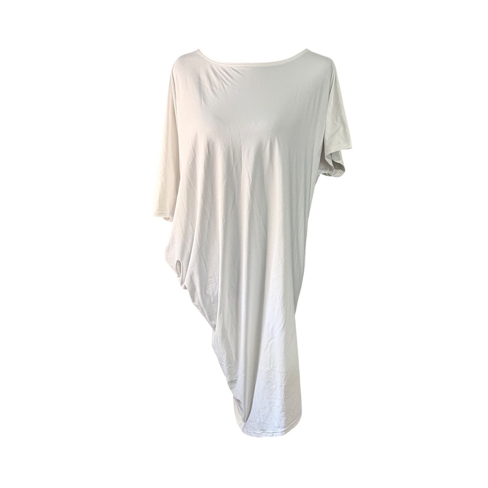 Oversized White Athleta Dress Quiet Luxury Travel Capsule Soft Stretch. Size XXS